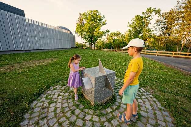 Для экономии пространства стоит использовать встроенные конструкции: например, многофункциональные лавки с вместительными ящиками под сиденьями. Это обеспечит место для хранения игрушек и снарядов, а также создаст комфортную зону для отдыха по вечерам. В качестве игрового элемента подойдут мини-горки или качели, прикрепленные к прочным стенам или опорам, что позволит освободить полосу земли и избежать загромождения. Такое решение идеально подходит для небольших площадок, где каждое сантиметры на счету.